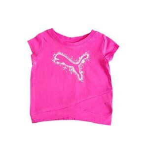 Baby Girl's PUMA Pink Shirt- Size 12M
